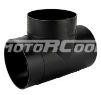 Тройник T -образный, соединительные диаметры 90*90*90 мм