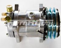 Автомобильный компрессор кондиционера RC-U08082 MotorCool Аналог Sanden 5H14