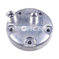 RC-U0813 Крышка компрессора на Sanden 5Н, выходы - горизонтальные, O-Ring, 3/4"-16UNF, 7/8"-14UNF
