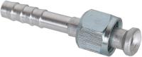 13-1775 Фитинг алюминиевый 8мм 3/8 №6х180˚ FLARE 5/8-18UNF