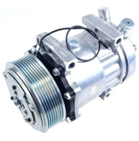 Автомобильный компрессор кондиционера RC-U0840Э MotorCool Аналог Sanden 7H15