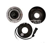 RC-U08191 Комплект: Муфта Шкив Прижимная пластина Диаметр: 110, 4PK, подшипник: 35х52х33, Вольтаж: 12В