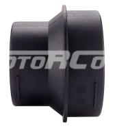 Переходник для автомобильного воздуховода Диаметр соединения 60 / 75 мм. Длина общая 60 мм. Цвет черный