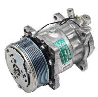 Автомобильный компрессор кондиционера RC-U08072 MotorCool Аналог Sanden 5H14