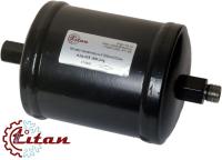 17-0692 Ресивер горизонтальный автомобильного кондиционера Титан 200ммх102мм внутренняя / наружная2х5/8-18UNF O-ring