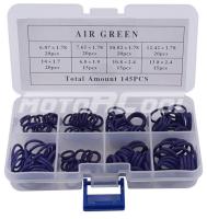 RC-U072246 Набор колец, материал NBR, цвет фиолетовый, 145 шт