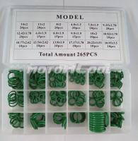 RC-U072244 Набор колец- зеленый цвет-материал NBR. Всего 265 шт