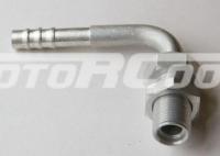 RC-U0759 Фитинг переходный под обжимку алюминий 3/8 [№6 8мм] 90° без стакана