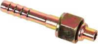 13-0665 Фитинг стальной 8мм 3/8 №6х180˚ O-RING 5/8-18UNF