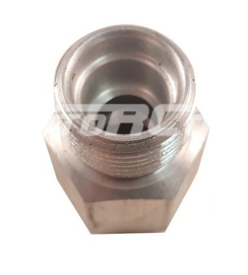 RC-U072235 Переходник фитинга алюминиевый FLARE-ORING 3/8