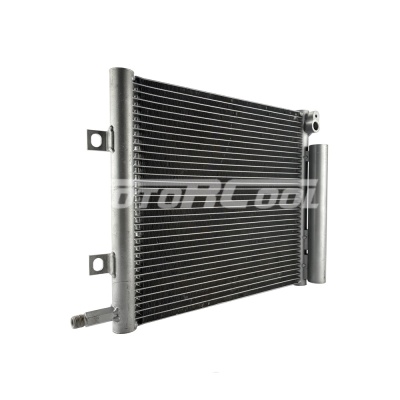 Радиатор 350х405х20 мм, встроенный ресивер [фильтр-осушитель]