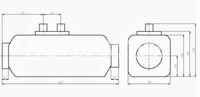 Отопитель воздушный [электронный пульт], 5kw, 12V RC-U0354Е