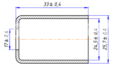 RC-U07124 Стакан сталь G12 [тонкостенный шланг G12 5/8]