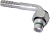 13-1073 Фитинг алюминиевый 8мм 3/8 №6х90˚ NECK M16x1.5