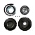 RC-U0853 Комплект к компрессору 7Н15: Муфта 12V, Шкив 8PK, Прижимная пластина, пыльник