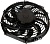 08-0344 Вентилятор 12" Титан 12V Pusher 120W "S"