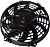 08-1212 Вентилятор 9" Титан 24V Puller 80W "S" аналог SPAL 225mm 9"