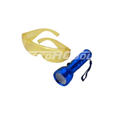Набор УФ фонарик + очки RC-Т0116