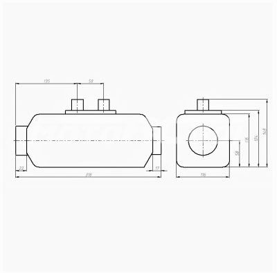 Отопитель воздушный [электронный пульт], 2kw, 12V RC-U0352Е